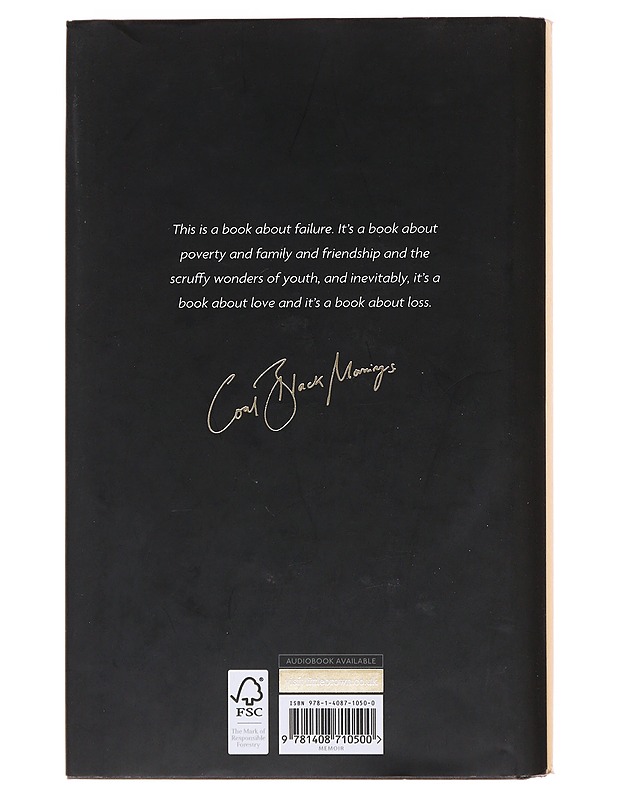 Coal black mornings - Brett Anderson - Musiikki- ja elokuvakirjat - 10105477935 - 1