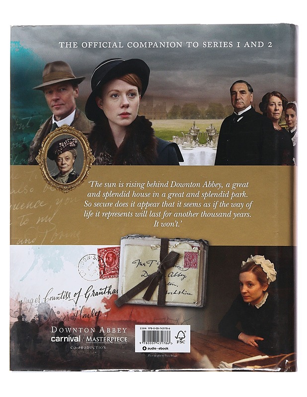 The world of Downton Abbey - Fellowes, Jessica - Historiakirjat - 10105477945 - 1