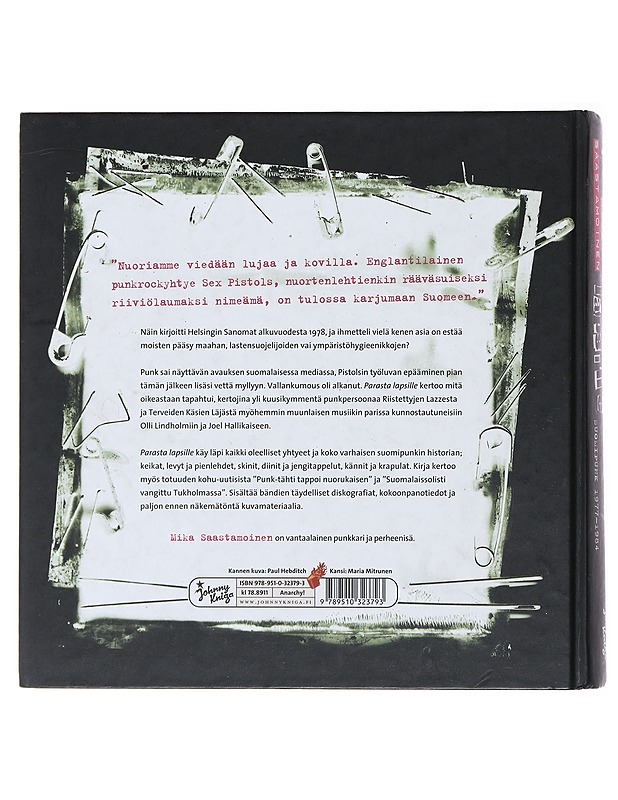 Parasta lapsille : Suomipunk 1977-1984 - Saastamoinen, Mika - Elämäkerrat ja muistelmat - 10105477978 - 1