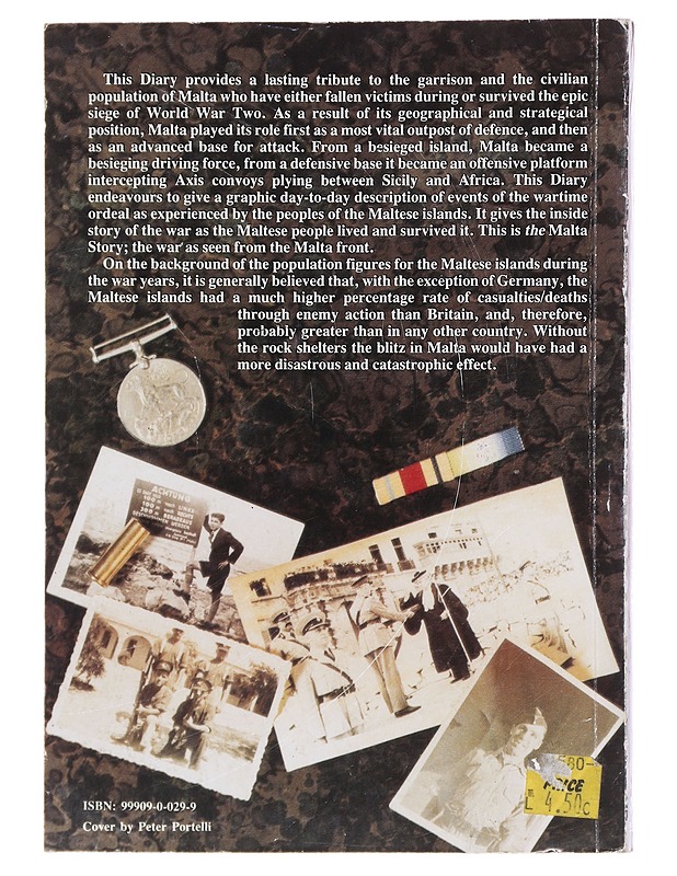 Malta : diary of a war - Michael Galea - Historiakirjat - 10105477984 - 1
