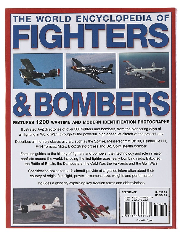 The world encyclopedia of fighters & bombers - Francis Crosby - Historiakirjat - 10105477988 - 1