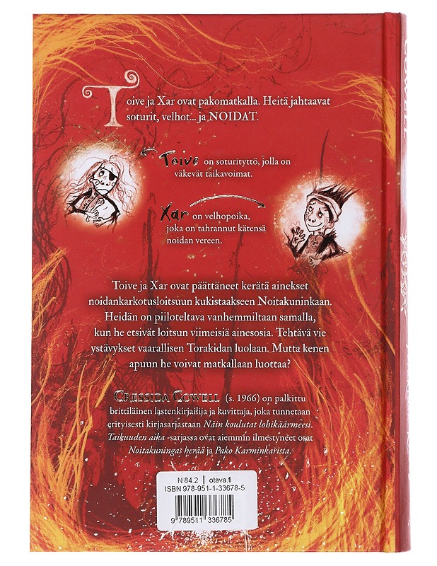 Taikuuden aika; Torakidan kirous - Cowell, Cressida - Fantasia- ja scifi - 10105477993 - 1