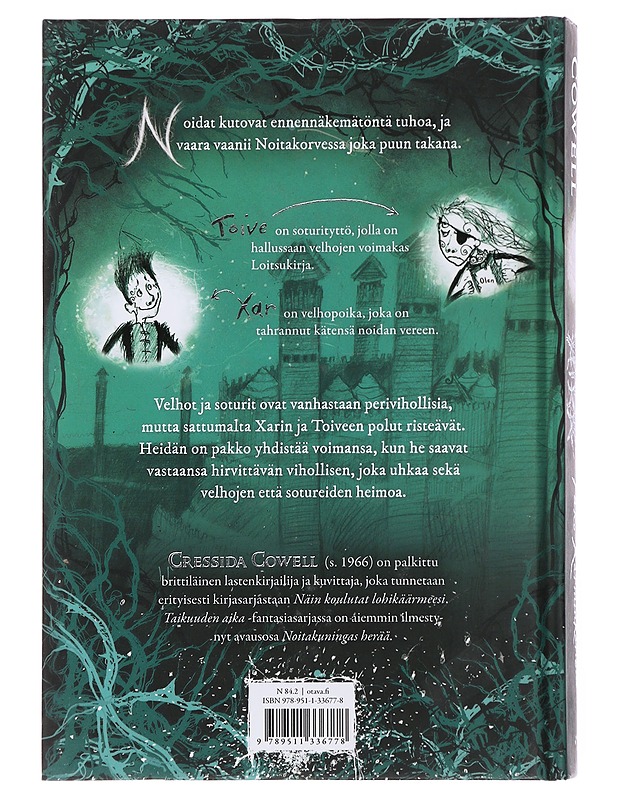 Taikuuden aika; Pako Karminkarista - Cowell, Cressida - Fantasia- ja scifi - 10105477997 - 1