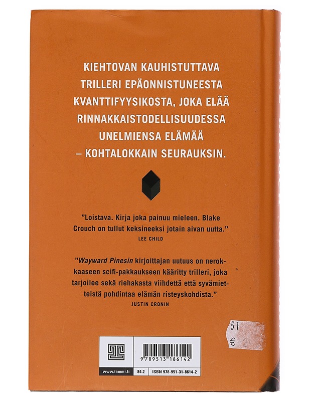 Pimeää ainetta - Crouch, Blake - Jännitys ja dekkarit - 10105478012 - 1