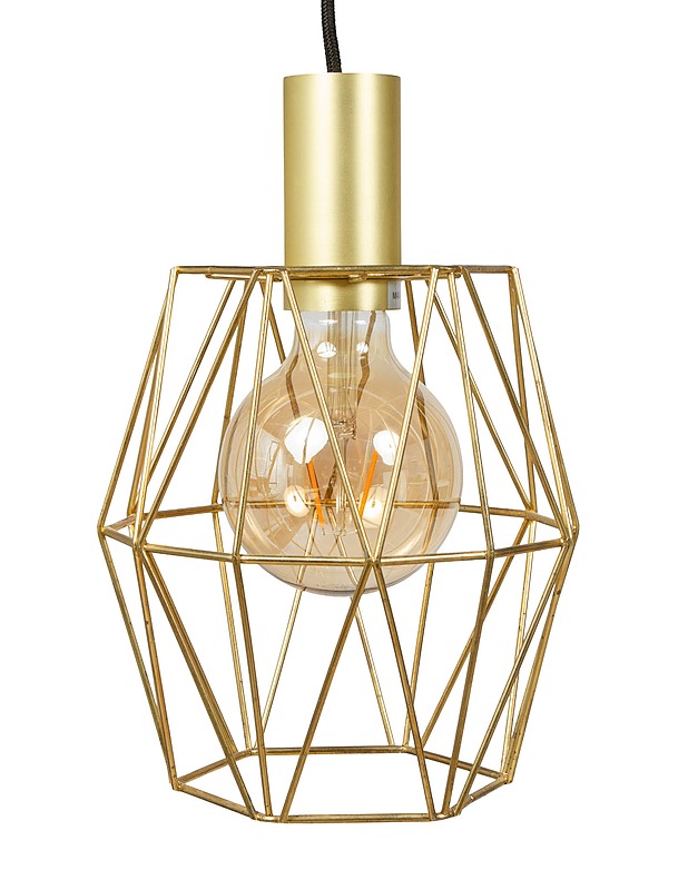 Kultainen häkkiriippuvalaisin - Valaisimet - 10105478020 - 1