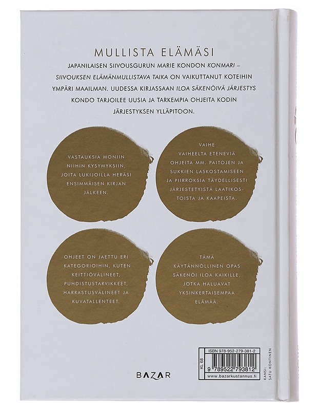 KonMari : iloa säkenöivä järjestys - Kondo, Marie - Tietokirjat ja oppaat - 10105478024 - 1