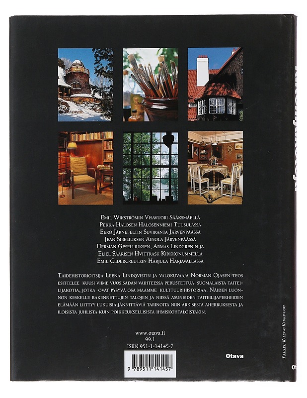 Taiteilijakoteja - Lindqvist, Leena - Elämäkerrat ja muistelmat - 10105478036 - 1