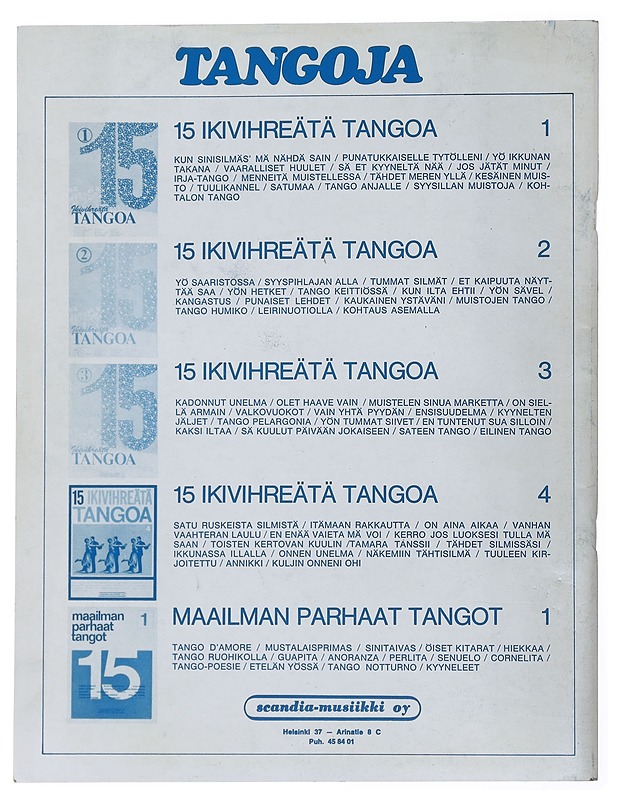 20 suomalaista ikivihreätä - Musiikki- ja elokuvakirjat - 10105478094 - 1