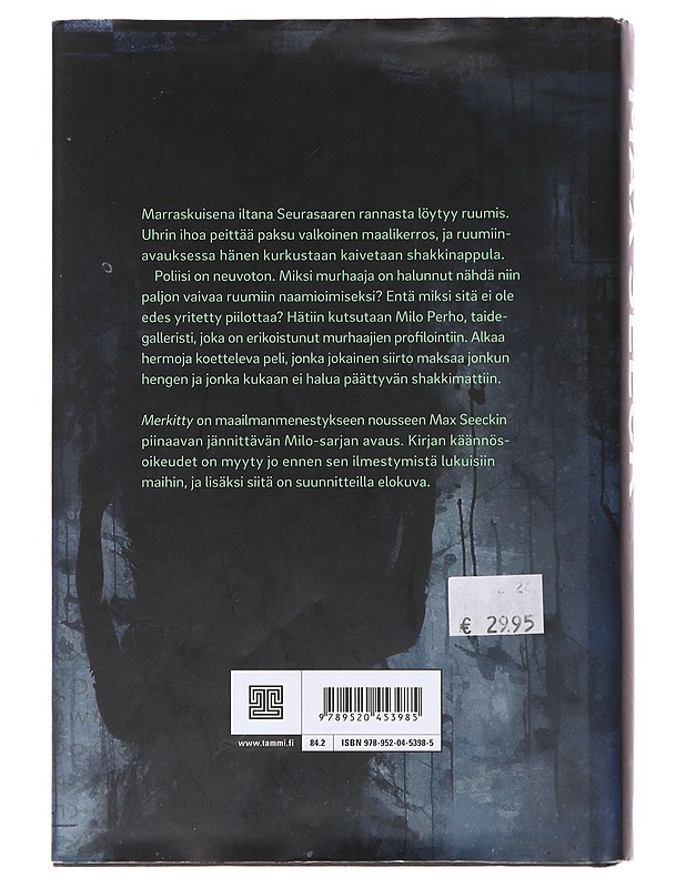 Merkitty - Max Seeck - Jännitys ja dekkarit - 10105478101 - 1