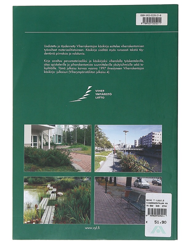 Viherrakentajan käsikirja - Soini, Timo - Tietokirjat ja oppaat - 10105478107 - 1