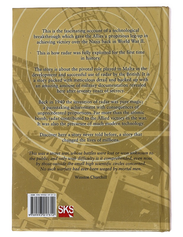 Malta´s Early Warning Systems During World War II - Major Tony Abela - Historiakirjat - 10105478111 - 1