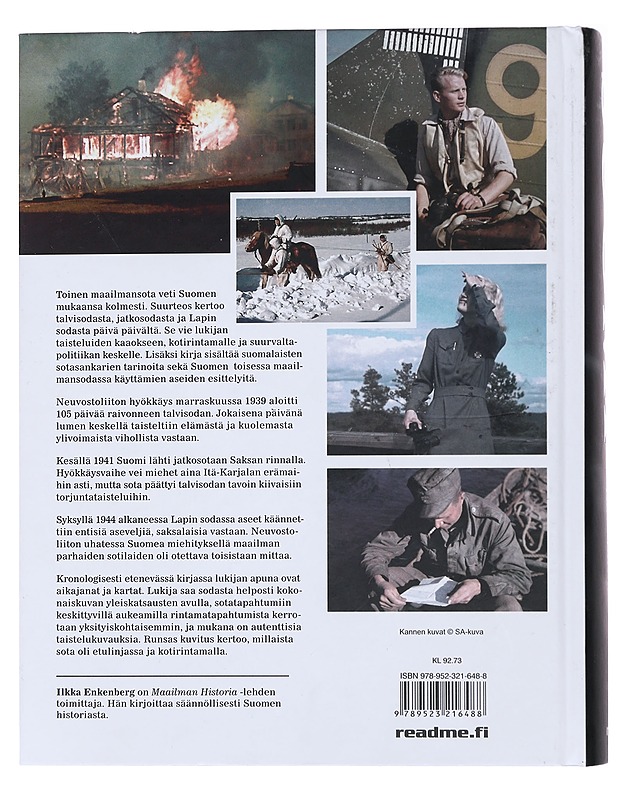 Suomi toisessa maailmansodassa - Ilkka Enkenberg - Historiakirjat - 10105478119 - 1
