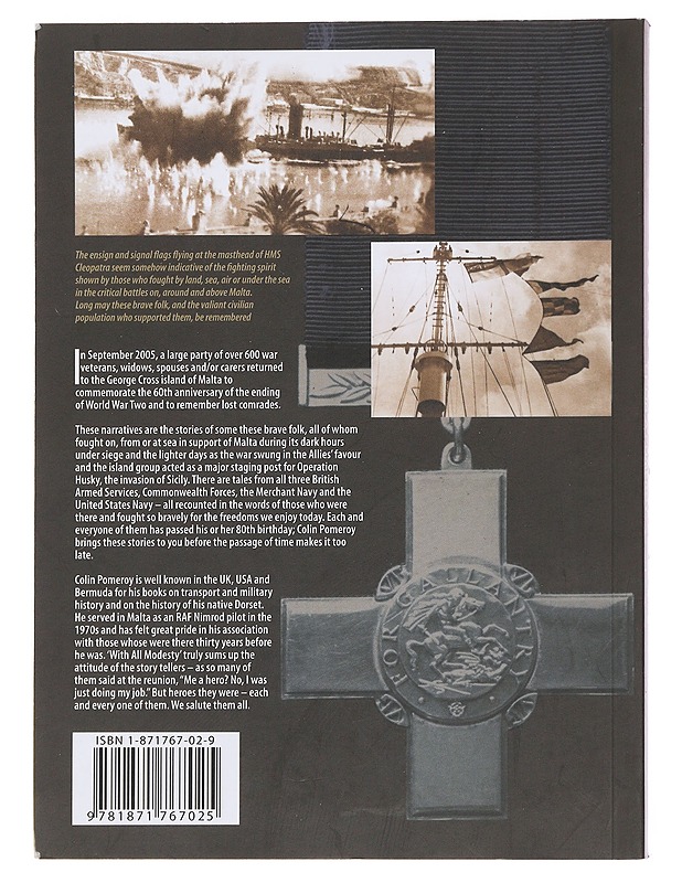 With all modesty: the veterans' tales of the battle for Malta - Colin A. Pomeroy (toim.) - Historiakirjat - 10105478128 - 1