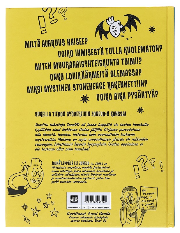 ZoneVD kiehtovan tiedon jäljillä - Leppälä, Joona - Nuorten kirjat - 10105478138 - 1