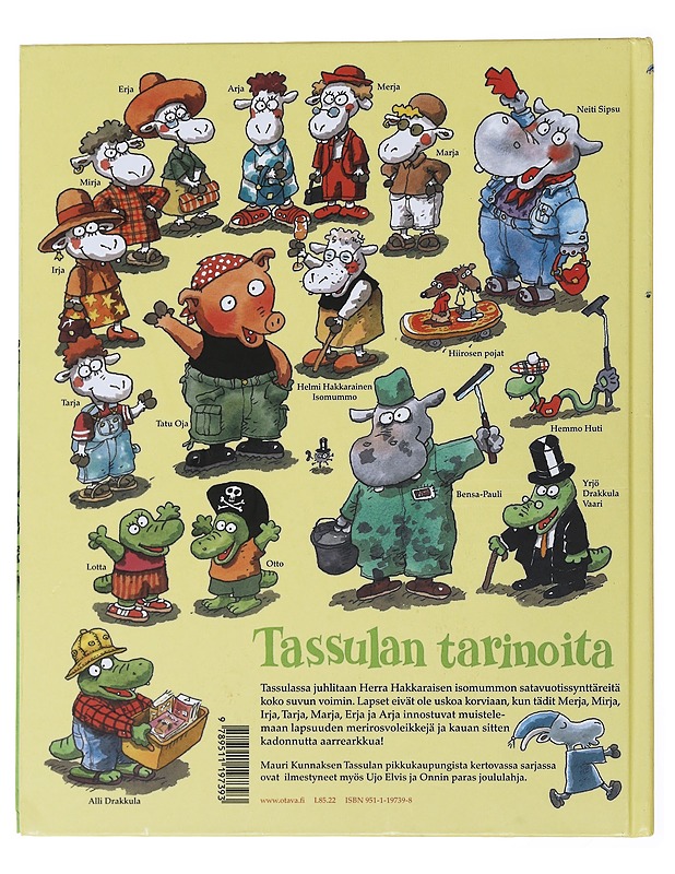 Seitsemän tätiä ja aarre - Kunnas, Mauri - Lastenkirjat - 10105478170 - 1