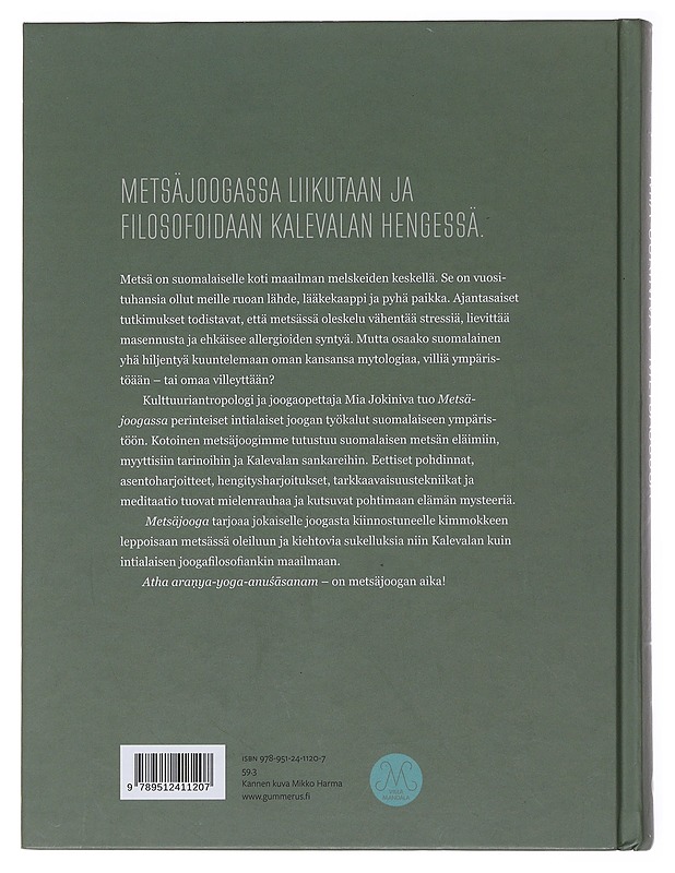 Metsäjooga - Jokiniva, Mia - Hyvinvointikirjat - 10105478174 - 1