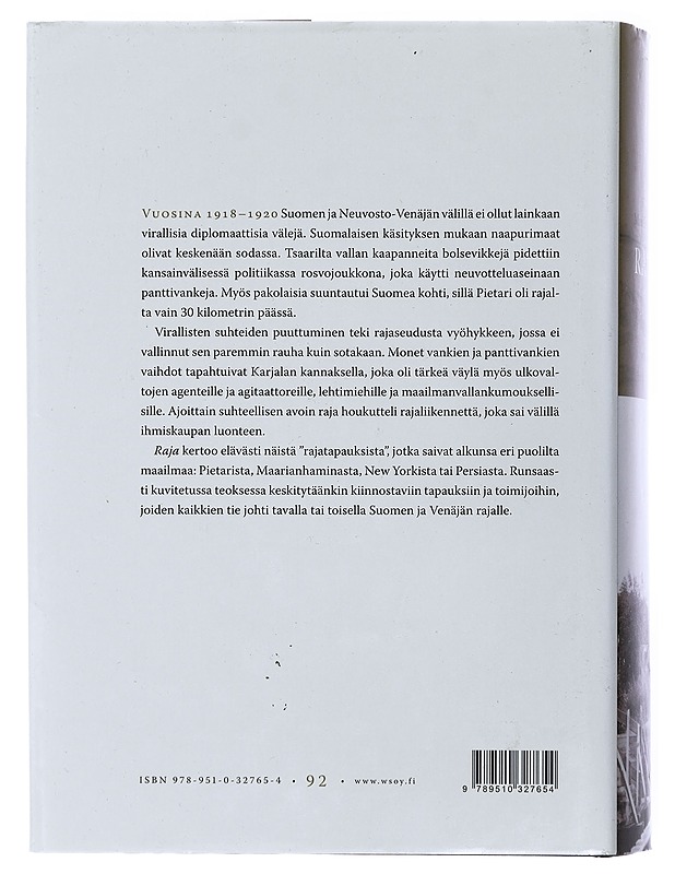 Raja : Karjalankannas 1918-1920 - Max Engman - Historiakirjat - 10105478191 - 1
