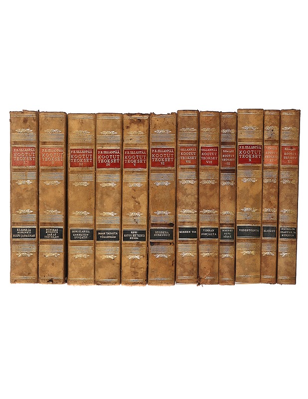 Kootut teokset 1-12 - Sillanpää, F. E. - Romaanit ja novellit - 10105478255 - 1