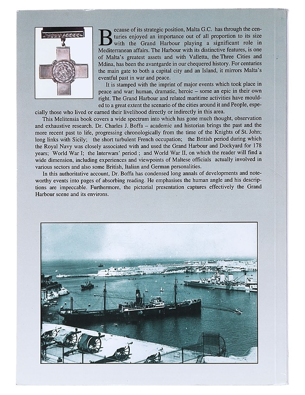 Malta's Grand Harbour and its Environs in War and Peace - Dr. Charles J. Boffa - Historiakirjat - 10105478330 - 1