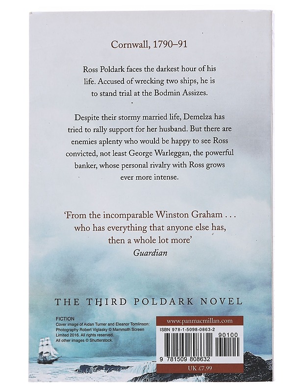 Jeremy Poldark : a novel of Cornwall, 1790-1791 - Winston Graham - Romaanit ja novellit - 10105478376 - 1