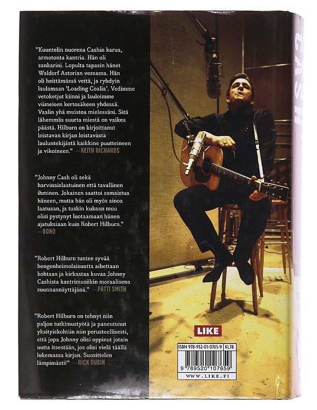 Johnny Cash - Hilburn, Robert - Musiikki- ja elokuvakirjat - 10105478399 - 1
