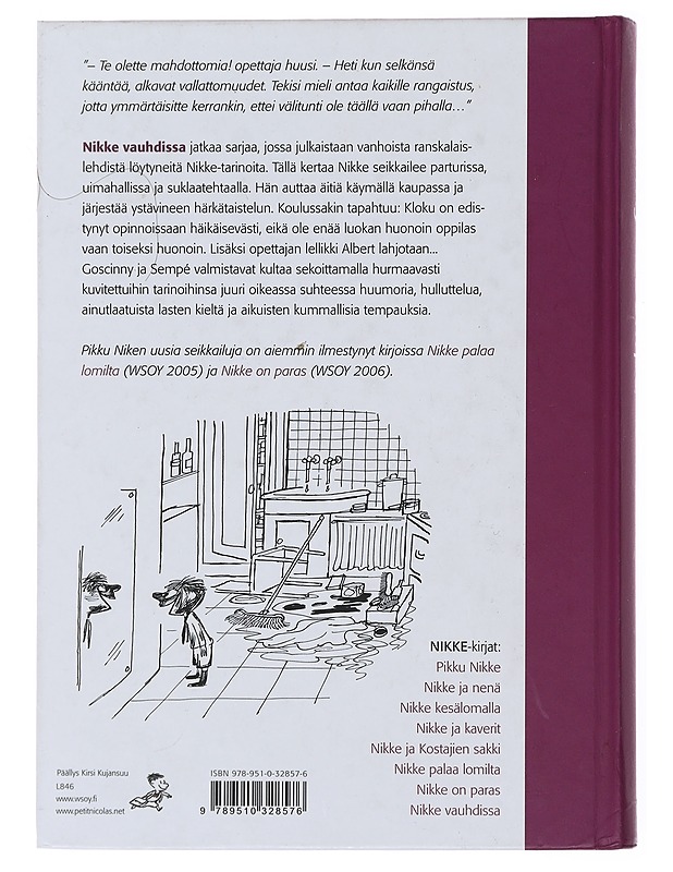 Pikku Niken uudet seikkailut. 3, Nikke vauhdissa - Goscinny, Rene - Lastenkirjat - 10105478469 - 1