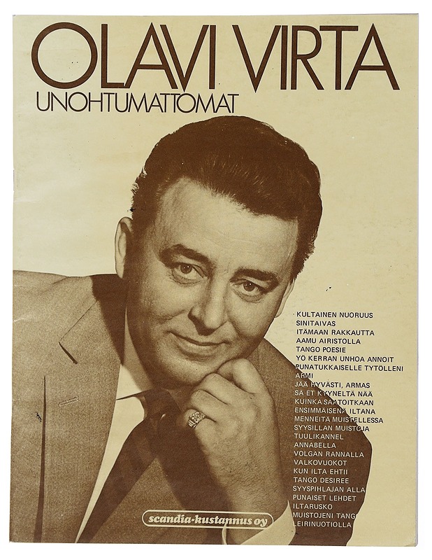 Olavi Virta: unohtumattomat - Musiikki- ja elokuvakirjat - 10105478483 - 0