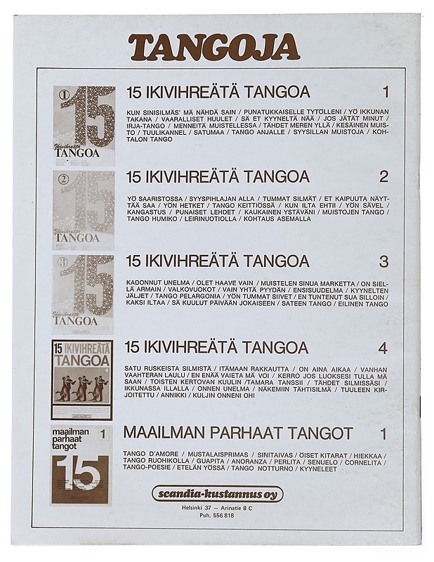 Olavi Virta: unohtumattomat - Musiikki- ja elokuvakirjat - 10105478483 - 1