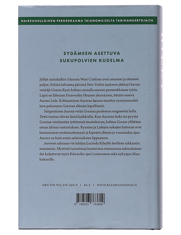 Auroran salaisuus - Riley, Lucinda - Romaanit ja novellit - 10105478505 - 1