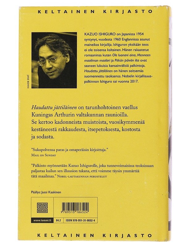 Haudattu jättiläinen - Ishiguro, Kazuo - Fantasia- ja scifi - 10105478580 - 1
