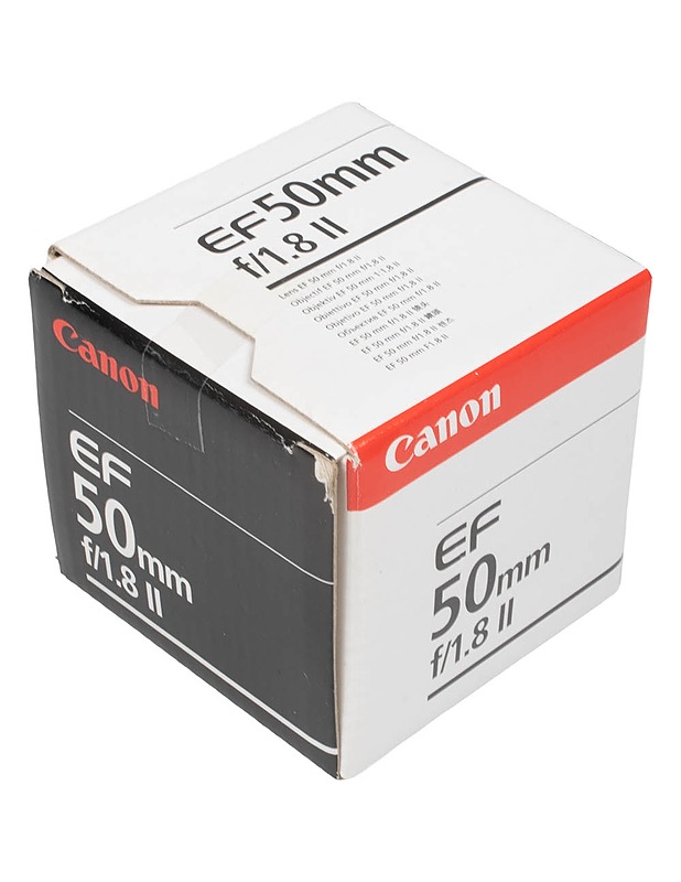 CANON EF 50mm f/1.8 II objektiivi - Muut urheiluvälineet ja vapaa-aika - 10105478636 - 0