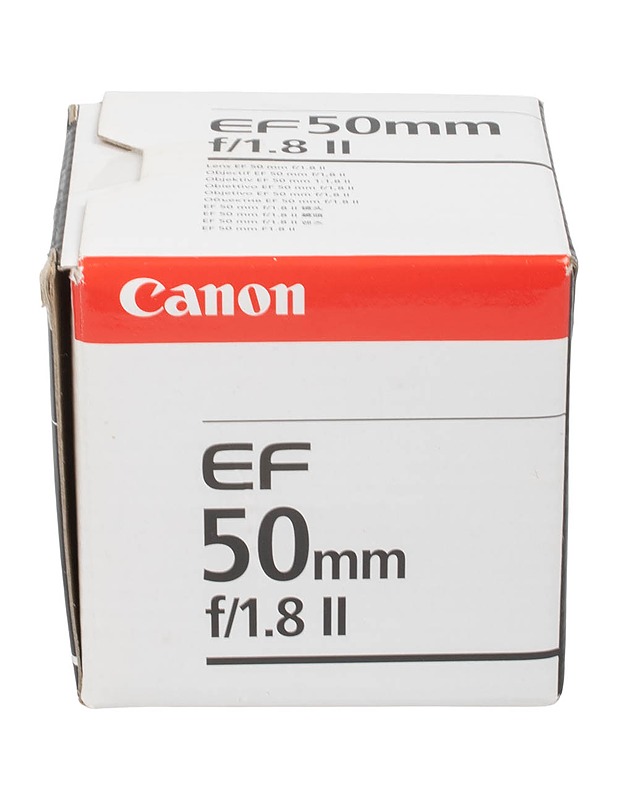 CANON EF 50mm f/1.8 II objektiivi - Muut urheiluvälineet ja vapaa-aika - 10105478636 - 1