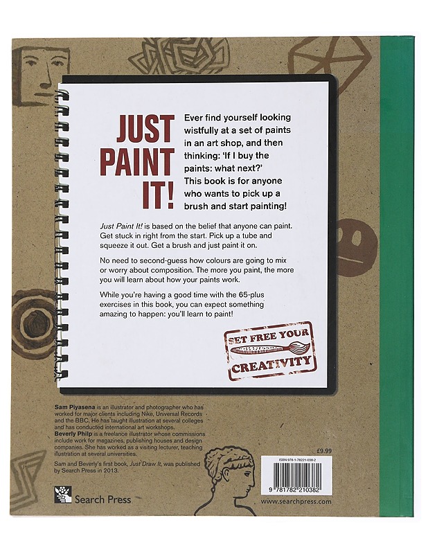 Just paint it! - Piyasena, Sam - Tietokirjat ja oppaat - 10105478661 - 1