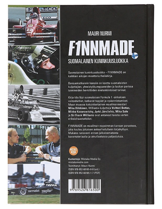 F1nnmade : suomalainen kuninkuusluokka - Mauri Nurmi - Tietokirjat ja oppaat - 10105478687 - 1