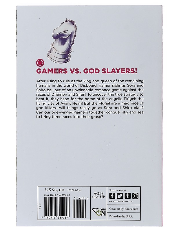 No game no life 5 - Yuu Kamiya - Fantasia- ja scifi - 10105478753 - 1