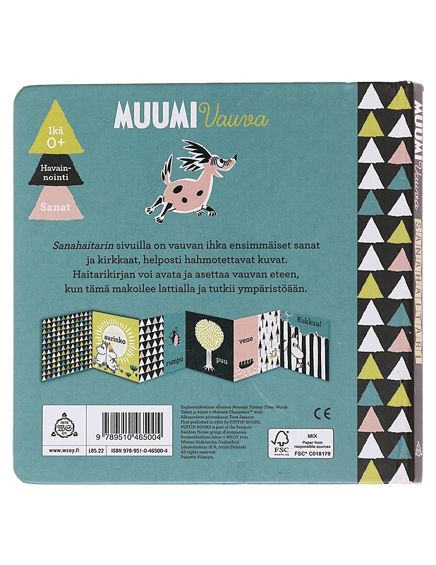 Muumi vauva : sanahaitari  - Lastenkirjat - 10105478759 - 1