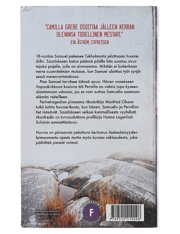 Horros - Grebe, Camilla - Jännitys ja dekkarit - 10105478789 - 1