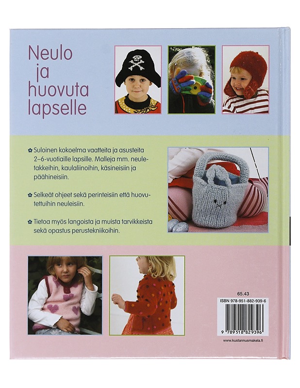Neulo ja huovuta lapselle - Halstead, Zoë - Käsityökirjat - 10105478796 - 1