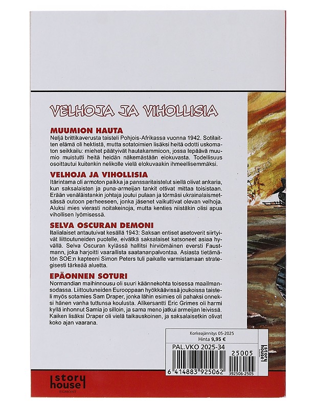 Korkeajännitys 5/2025 : Velhoja ja Vihollisia :Neljä Rajua Sotaseikkailua - Jukka Torvinen  - Sarjakuvat - 10105478800 - 1