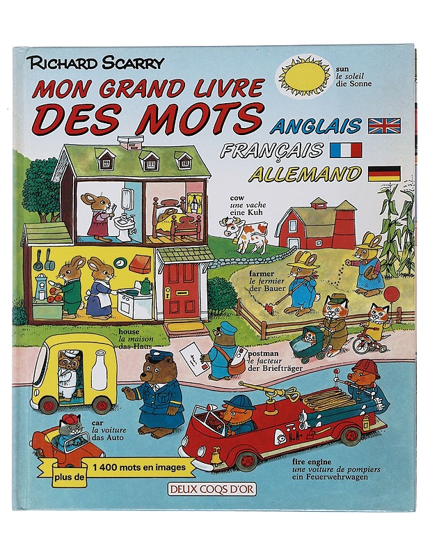 Mon grand livre des mots - Richard Scarry - Lastenkirjat - 10105478803 - 0