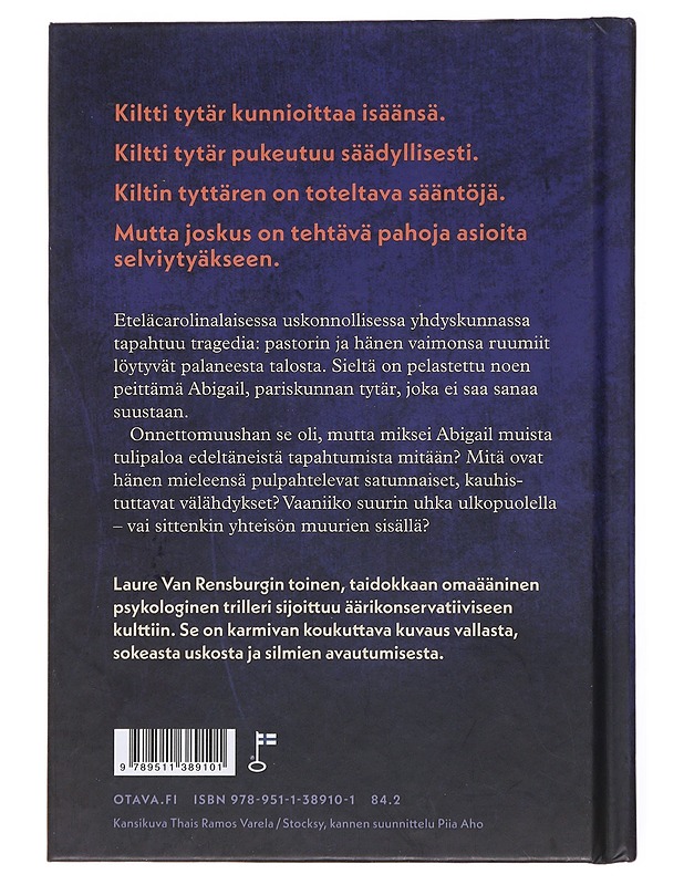 Kiltti tytär - Van Rensburg, Laure - Jännitys ja dekkarit - 10105478847 - 1