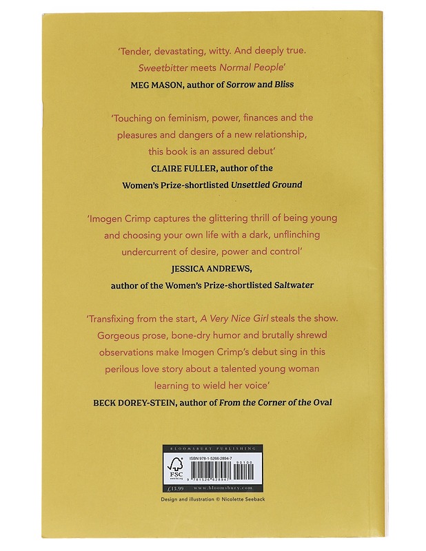 A Very Nice Girl - Crimp, Imogen - Romaanit ja novellit - 10105478857 - 1