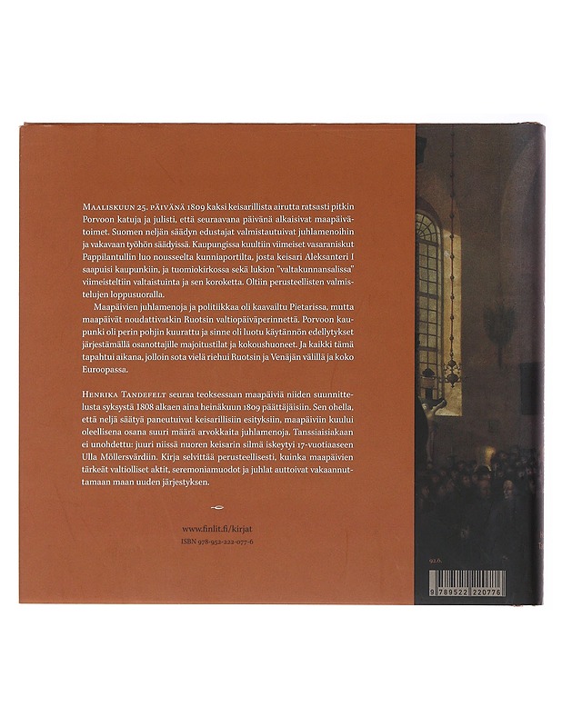 Porvoo 1809 : juhlamenoja ja tanssiaisia - Tandefelt, Henrika - Historiakirjat - 10105478864 - 1