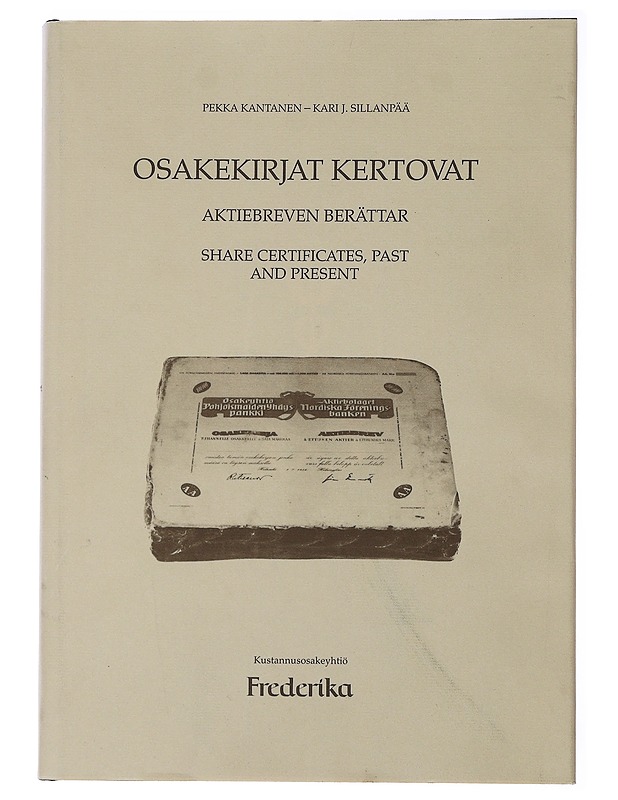 Osakekirjat kertovat = Aktiebreven - Tietokirjat - 10105478874 - 0