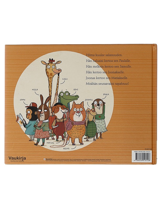 Hilma ja suuri salaisuus - Freeman, Tor - Lastenkirjat - 10105478999 - 1