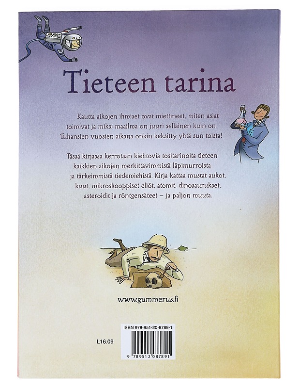 Tieteen tarina - Claybourne, Anna - Lastenkirjat - 10105479027 - 1