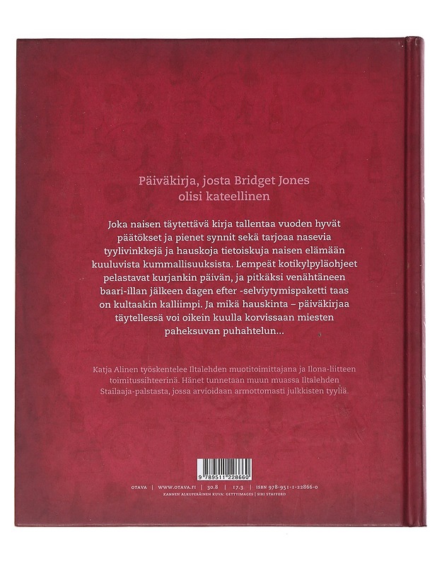 Itsekuripäiväkirja - Alinen, Katja - Tietokirjat ja oppaat - 10105479028 - 1