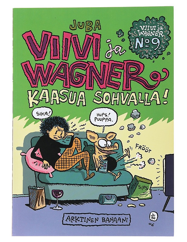 Kaasua sohvalla! - Juba - Sarjakuvat - 10105479034 - 0