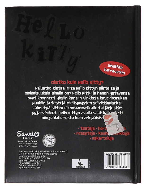 Hello Kitty : Hello Kittyn kirja sinulle - Lastenkirjat - 10105479033 - 1
