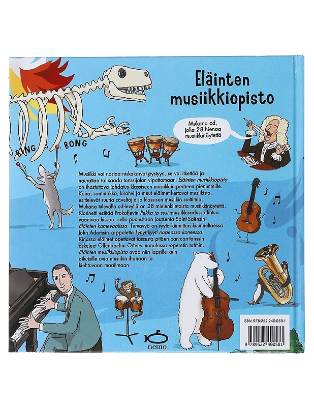 Eläinten musiikkiopisto [Moniviestin] - Helsby, Genevieve - Lastenkirjat - 10105479060 - 1
